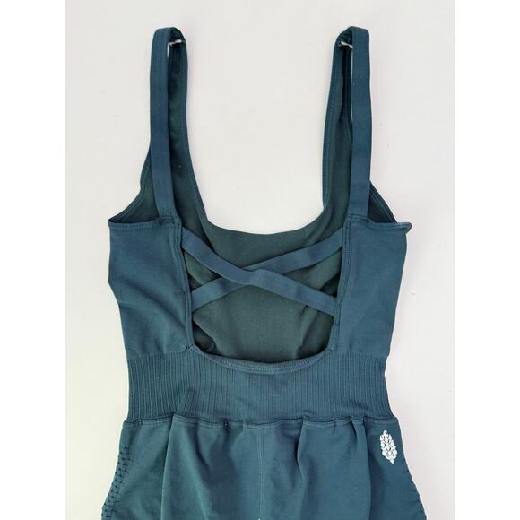 Free People Movement Teal Good Karma Runsie - Size  XS/S - Picture 5 of 5